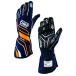 OMP ONE-S GLOVES темно-синий голубой | полный o orange [ размер L]( перчатка для гонок ) номер товара :IB0-0770-A01-249-L