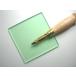 bini доска ( зеленый прозрачный ) 100x100x6mm штемпель для (* на фото штемпель корпус. приложен нет )