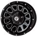 DELTA FORCE OVAL 16 дюймовый 5.5J +20 5-139.7 черный обработка 4шт.@ бесплатная доставка Delta сила овальный Jimny колесо 1 шт. 