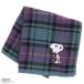  Snoopy мужской таблица марля земля * обратная сторона полотенце носовой платок проверка one отметка вышивка голубой 