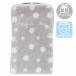  Agnes B застежка-молния имеется полотенце пластиковая бутылка кейс полька-дот рисунок серый 