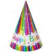  Uni -k party шляпа Rainbow день рождения U49571 8 штук рукоятка z