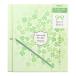  зеленый (MIDORI) карточка для автографов, стихов, пожеланий три . лента 33225006 clover рукоятка z