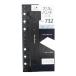  knock s(KNOX) тонкий дырокол ba Eve ru521-732-00 черный рукоятка z