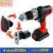 BLACK&amp;DECKER  �������E�l�W���ߍH��@18V���`�E��  �x�[�V�b�N�@�}���`�c�[���@EVO185B1-JP