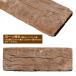 �R���N���[�g ���� �X�g�[������ 67cm�~22cm�~4cm �u���E�� 3226670 ������ �ʏ�z�� �֘A�摜1