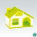  мелкие животные клетка Италия FOP производства хомяк house катушка takli Sette . maru ga