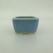 [ б/у ] бонсай горшок синий . бобы горшок длинная сторона примерно 4.4cm правильный person горшок глазурь на данный момент товар б/у горшок 
