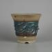 [ б/у ] бонсай горшок цветочный горшок . ослабленное крепление . камень маленький размер высота примерно 10.3cm круг горшок глазурь мир горшок на данный момент товар б/у горшок 