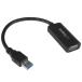 StarTech.com [USB32VGAV] USB 3.0 - VGA変換アダプタ オンボード・ドライバインストールに対応 USB 3.0 A(オス) - VGA 高密度D-Sub15ピン (メス)