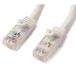 StarTech.com [N6PATC2MWH] 2m ƥ꡼6 LAN֥ ۥ磻 RJ45⡼ǥ󥰥ͥ(ĥޤɻߥСդ) ӥåȥͥåбCat6