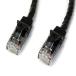 StarTech.com [N6PATC1MBK] 1m ƥ꡼6 LAN֥ ֥å RJ45⡼ǥ󥰥ͥ(ĥޤɻߥСդ) ӥåȥͥåбCat6