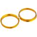KYO-EI [.. промышленность ] HUB CENTRIC RING 73mm/67mm 2 штук входит tsuba есть алюминиевый / Gold U7367