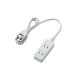  Elecom разветвитель 3 выход swing штекер 1m белый T-TS02-2310WH