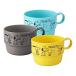 OSK(o-eske-) Snoopy pra cup желтый голубой серый 230ml 3 шт. комплект сделано в Японии посудомоечная машина соответствует модный симпатичный антибактериальный 