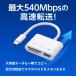 SD�J�[�h���[�_�[ iPhone android �X�}�z �]�� usb type c �^�C�vC typec type-c PC Type-C �@�� �Ή� SD �J�[�h ���[�_�[ �֘A�摜2