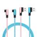 RoiCiel USB-C�P�[�u�� L���^ 2.4A�}���[�d �����f�[�^�]�� ���� ���ϋv�i�C�����҂� Type-C�[�d�P�[�u�� iPhon