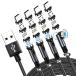 �}�O�l�b�g �[�d�P�[�u�� 3in1 USB 4�{�Z�b�g�E1m+1m+2m+2m 360��+180����]�\ ���� �h�o �Ў葀�� �}�O�l�b�g