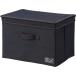  не 2 торговля место хранения box LB Denim style внутренний box крышка есть ширина 38× глубина 26× высота 26cm голубой складной нетканый материал 39810