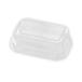 hez tray * корзина W86×D55×H27mm прозрачный 50 шт M-CUC9 соответствует еда соответствует десерт cup крышка HEADS M-LID9