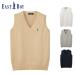 EASTBOY knitted the best East Boy knitted sweater V neck white white beige navy navy blue gray speed . wool sphere prevention No.1226002