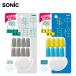  Sonic концентрация уголок штекер пена модель с футляром 4 пара входить серый голубой концентрация сила выше SONIC SP-8901