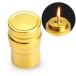  Mini спиртовка масло лампа Mini размер aluminium маленький предотвращение бедствий для свечной фонарь 