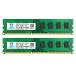 DDR3 1333MHz PC3-10600 240 Pin DIMM 8GB Kit (2x4GB) Ű 1.5V 2RX8 CL9 ǥȥå