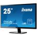 iiyama ˥ ǥץ쥤 XU2590HS-B1 (25/եHD/AH-IPS/HDMI,D-sub,DVI-D/3ǯݾ)