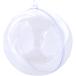 TKY пластик мяч пластик лампочка орнамент мяч украшение прозрачный средний пустой лампочка body оборудование орнамент место хранения DIY (16cm)