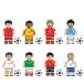  блок сменный Lego сменный товар Lego Mini fig футбол игрок 8 body мяч имеется B Lego блок LEGO Рождество подарок 