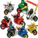レゴ レゴブロック LEGO レゴブロック ニンジャゴー 忍者とバイク各８台 互換品 クリスマス プレゼント
ITEMPRICE