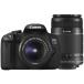 Canon デジタル一眼レフカメラ EOS Kiss X6i ダブルズームキット EF-S18-55