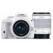Canon デジタル一眼レフカメラ EOS Kiss X7(ホワイト) ダブルレンズキット2