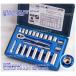 �݌ɗL 12723 �V�O�l�b�g(SIGNET) 22Pieces 3/8�h(9.5mm)sq. �~���T�C�Y 6�p�\�P�b�g�����`�Z�b�g �C���{�C�X���x�Ή� �ō�����