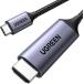 UGREEN USB Type C HDMI �ϊ��P�[�u�� 1M 4K@60Hz USB C HDMI �ϊ� �y�P�����ʐM�z�yDP Alt���[�h����