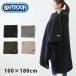  покрывало Outdoor Products OUTDOORPRODUCTS большой размер 100×180cm покрывало на колени плед боа обратная сторона боа WAY многофункциональный бренд уличный одеяло машина чёрный 