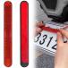 Evermotor reflector reflector bike clung mini small size red bicycle (2 piece )