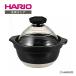 HARIO ���� �y�� ���� �t�^���K���X�̂��ъ�2�`3�� GNR-200-B-W �݌Ï� ���{�� 2�� �Ή������炸 �z�C�b�X���Œʒm �n���I