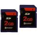 Sony HDR-CX760V Camcorder Memory Card 2 x 2GB Standard Secure Digital (SD) Memory Card (1 Twin Pack)_�¹�͢��
