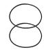 4pieces Meyer 15131 S.A.M. 1306184,Snowplow Snow Plow Top Cover O-Ring_�¹�͢��