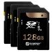Synergy Digital 128GB Secure Digital SDXC UHS-I Memory Cards, Compatible with Pentax K-3 Mark III Monochrome DSLR Digital Camera - Class 10, _¹͢