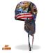 Hot Leathers head LAP Eagle . звезда статья флаг [Hoop Eagle Headwrap] бандана шлем внутренний размер свободный американский прямой импорт для мотоцикла!