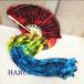  new arrival Berry Dance silk fan veil aperture stop dyeing Rainbow plus Thai large 