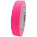 Pro Tapesga fur tape fluorescence pink 25mm x 45m camera tape GAFFER TAPE FLUORESCENT[ parallel imported goods ]