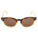 Ermenegildo Zegna EZ0029 - 55M sunglasses color Habana frame Brown lens attaching 51mm, Brown, 51[ parallel imported goods ]