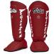 Fairtexme Thai shinguard SP7 black sin protection metiaMMA K1 for L red [ parallel imported goods ]