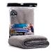 Chemical Guys MIC1995 gray u- Lee mammoth microfibre dryer towel (36 -inch x 25 in )[ parallel imported goods ]