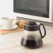 HARIO(�n���I) V60�R�[�q�[�T�[�o�[ �R�[�q�[�|�b�g �d�q�����W�Ή� �u���b�N 600ml XVD-60B ������� �R�[�q�[�p�i ���{�� �֘A�摜5