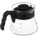 HARIO(�n���I) V60�R�[�q�[�T�[�o�[  �d�q�����W/�H��@�Ή� 450ml �u���b�N ���{�� VCS-01B  ������� �R�[�q�[�p�i ���{�� �֘A�摜1